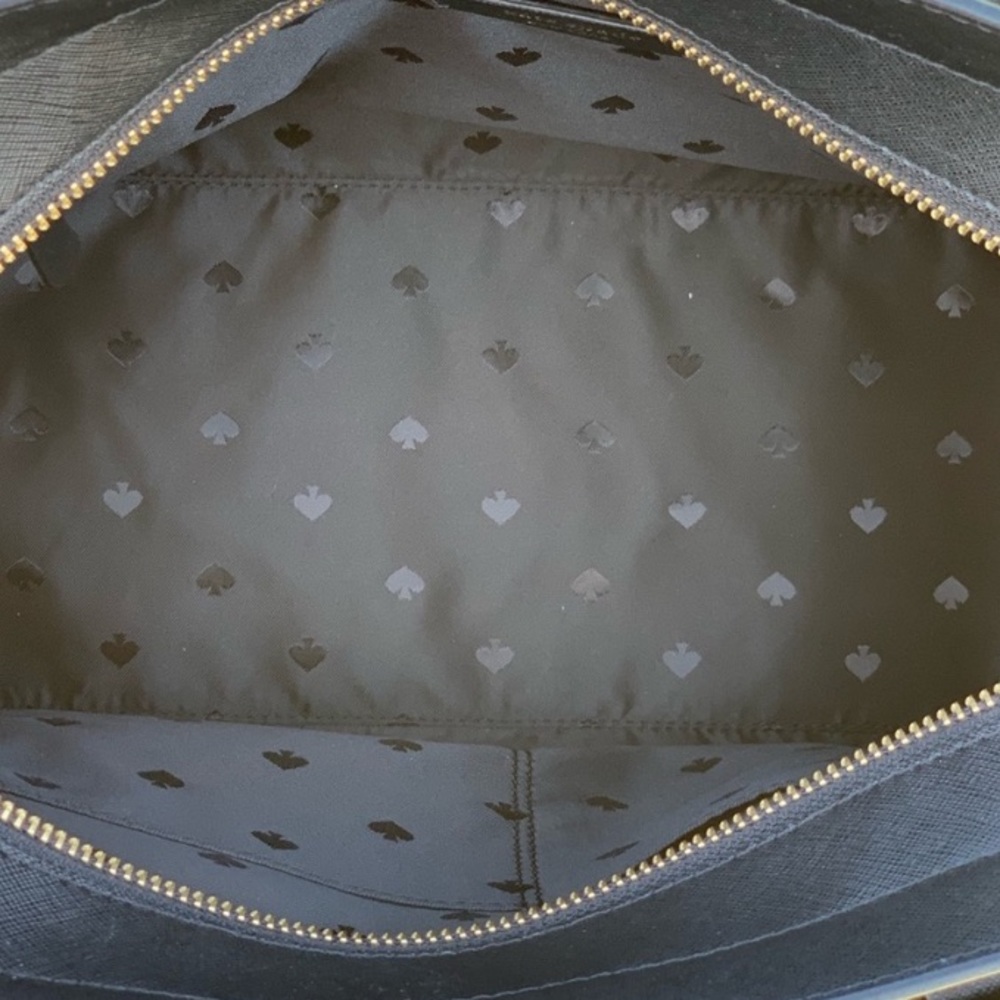 KATE SPADE LARGE SATCHEL BLACK CAMERON CROSSBODY - Picture 6 of 8
